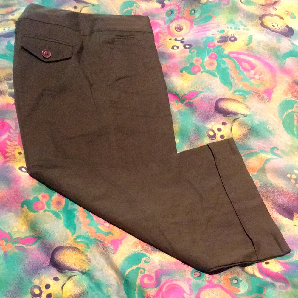 Linen Capri Pants